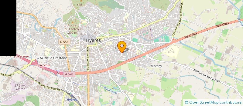 localisation de l'entreprise FMD NETTOYAGE à HYERES