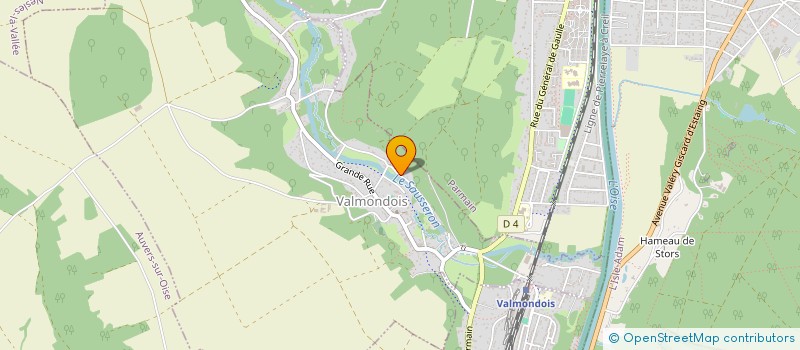 localisation de l'entreprise FMD SERVICES  ULLY-SAINT-GEORGES