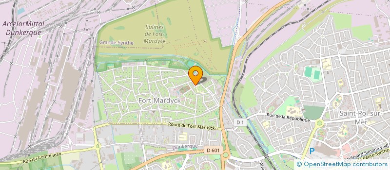 localisation de l'entreprise FMDK PLUMFOOT à DUNKERQUE