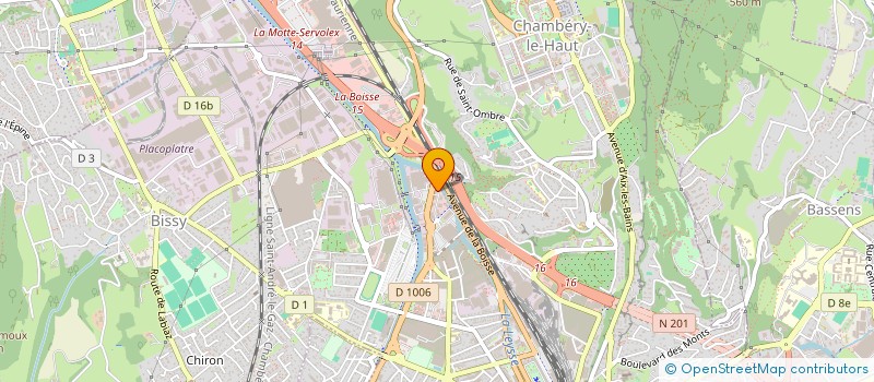 localisation de l'entreprise FMDP  CHAMBERY