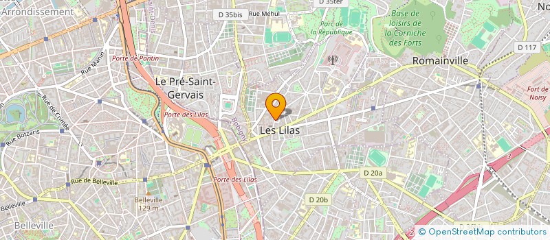 localisation de l'entreprise FME à LES LILAS