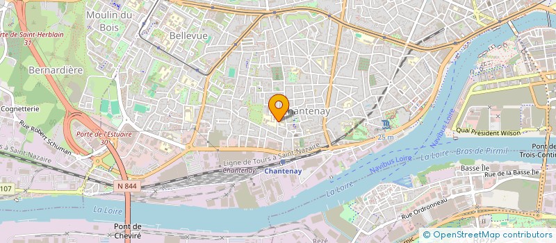 localisation de l'entreprise FME FINANCE à NANTES