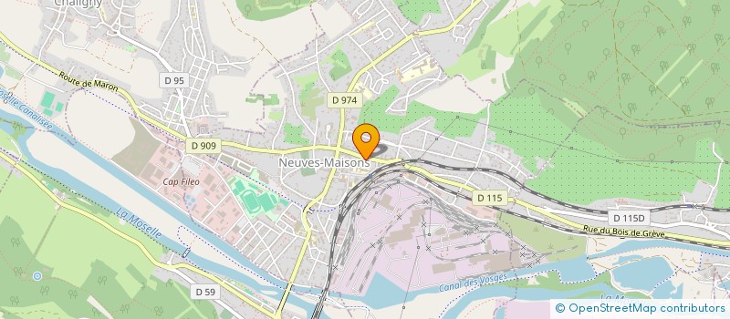 localisation de l'entreprise FME-NORD à NEUVES-MAISONS