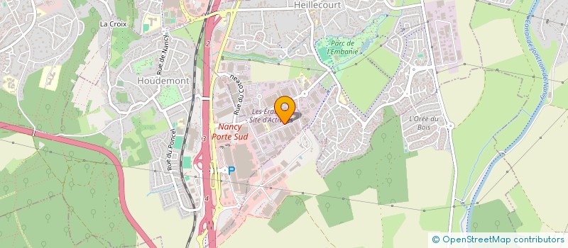 localisation de l'entreprise FME SERVICES à HOUDEMONT