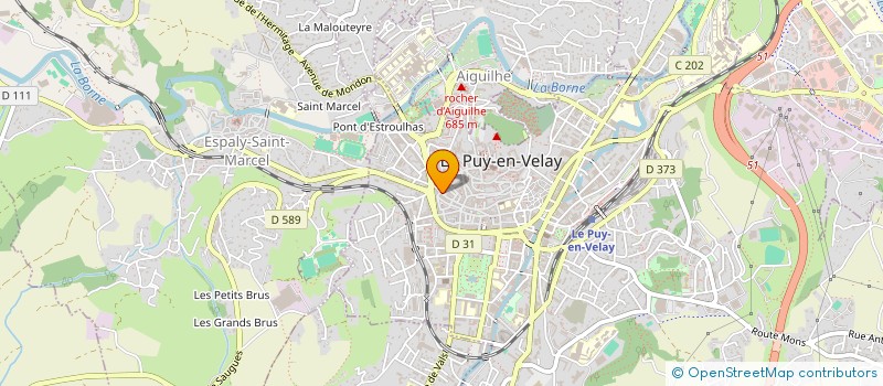 localisation de l'entreprise FMEL  LE PUY-EN-VELAY