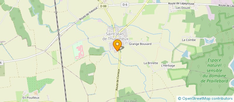 localisation de l'entreprise FMF à REYRIEUX