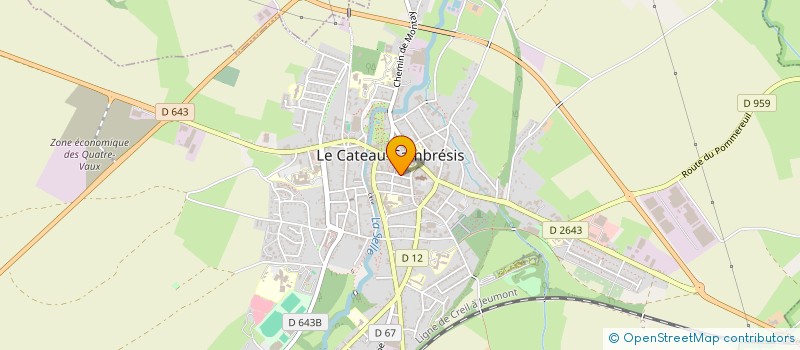 localisation de l'entreprise FMFX à CATILLON-SUR-SAMBRE