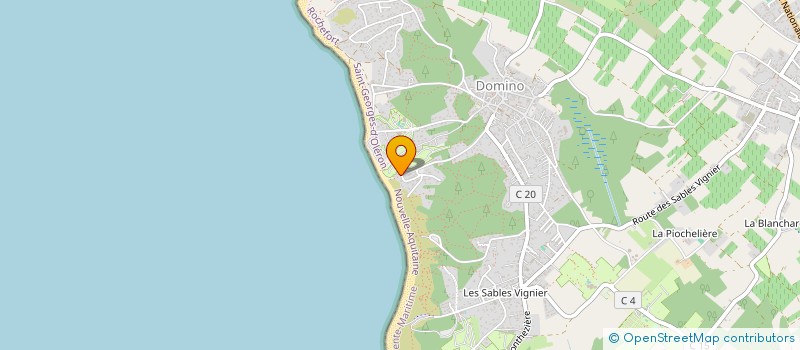 localisation de l'entreprise FMG  SAINT-GEORGES-D'OLERON