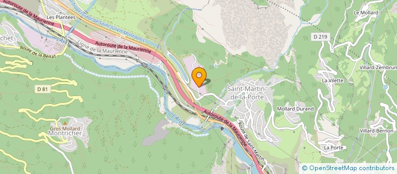 localisation de l'entreprise FMG  SAINT-MARTIN-DE-LA-PORTE