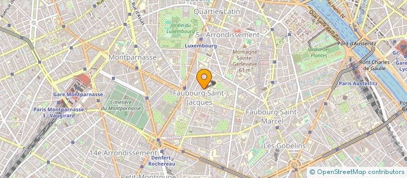 localisation de l'entreprise FMG à PARIS