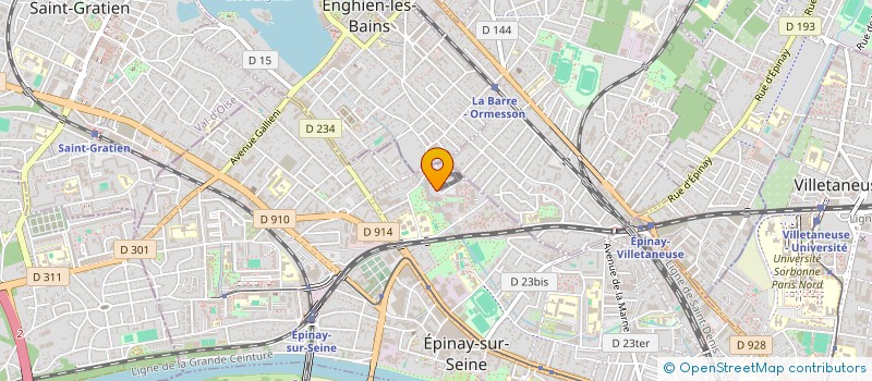 localisation de l'entreprise FMGEST à EPINAY-SUR-SEINE