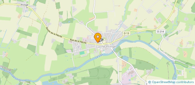 localisation de l'entreprise FMGH CONSEILS ET ASSISTANCE à LUCHE-PRINGE