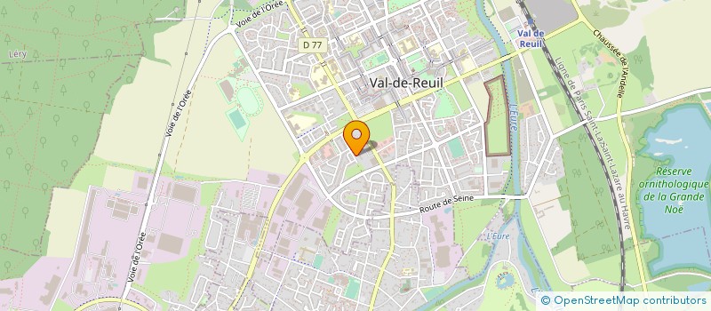 localisation de l'entreprise FMGTP 27  VAL-DE-REUIL