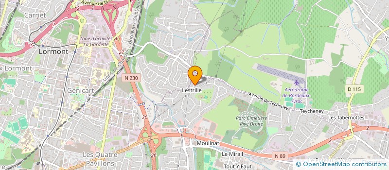 localisation de l'entreprise FMH  ARTIGUES-PRES-BORDEAUX