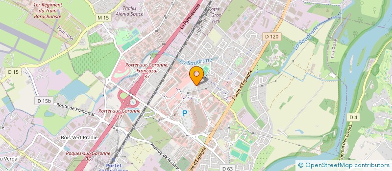 localisation de l'entreprise FMH - FORCES MOTRICES DE L'HERS  PORTET-SUR-GARONNE