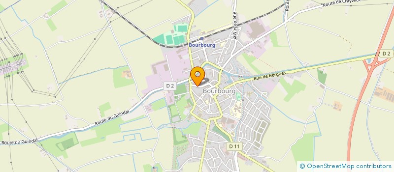 localisation de l'entreprise FMHD  BOURBOURG