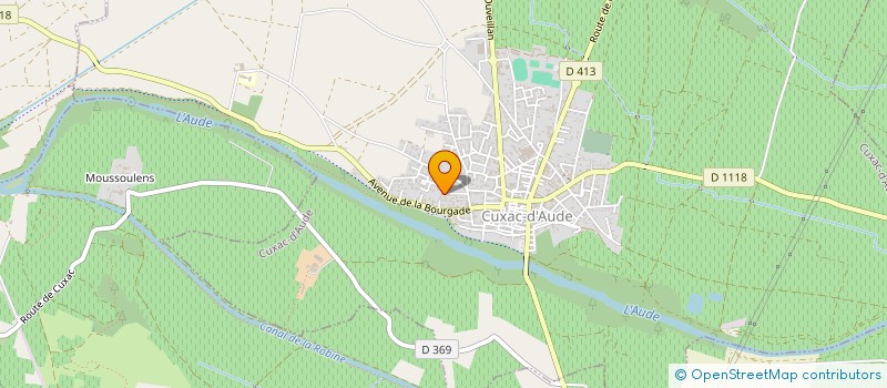 localisation de l'entreprise FMHKCD  CUXAC-D'AUDE