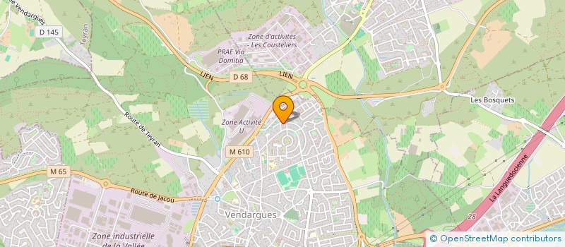 localisation de l'entreprise FMHL à VENDARGUES