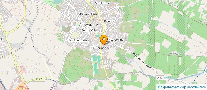 localisation de l'entreprise FMHL  CABESTANY