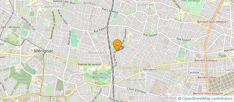localisation de l'entreprise FMI à BORDEAUX