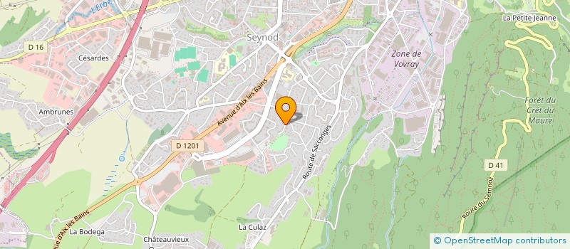 localisation de l'entreprise FMI à ANNECY