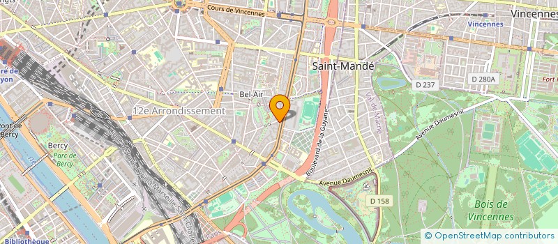 localisation de l'entreprise FMI  COIGNIERES