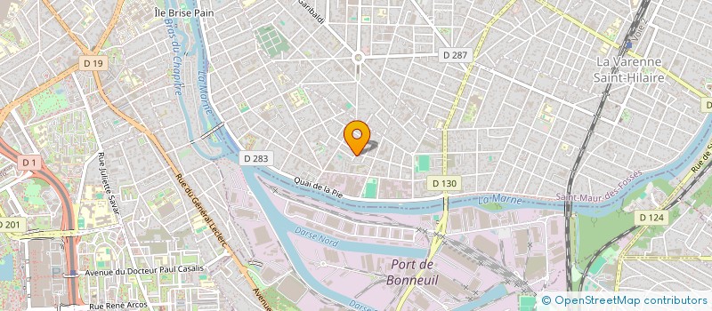 localisation de l'entreprise FMI AURA à ST MAUR DES FOSSES