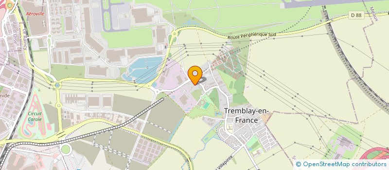 localisation de l'entreprise FMI BATIMENT à TREMBLAY-EN-FRANCE