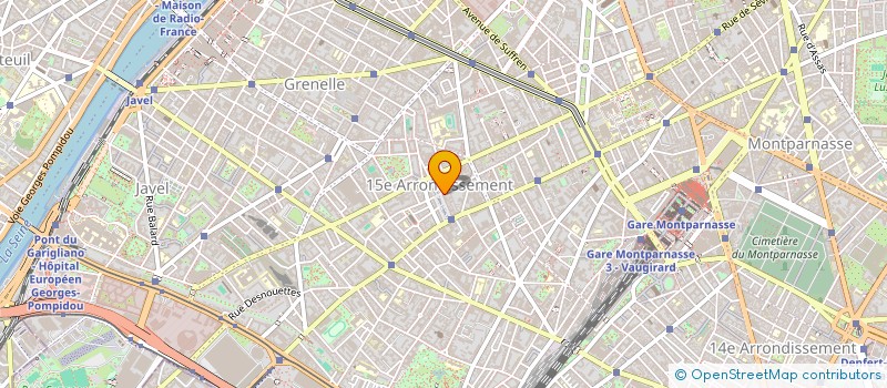 localisation de l'entreprise FMI FRI PI 16 BLD ARAGO  PARIS