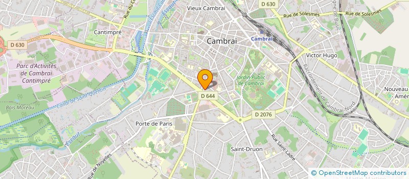 localisation de l'entreprise FMJ à CAMBRAI