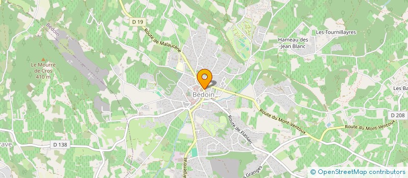 localisation de l'entreprise FMJC  BEDOIN