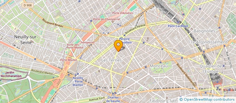 localisation de l'entreprise FMJF à PARIS