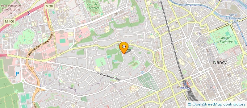 localisation de l'entreprise FMJM  NANCY