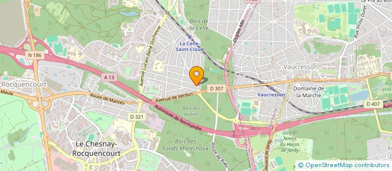 localisation de l'entreprise FMJM CONSEILS  LA CELLE-SAINT-CLOUD