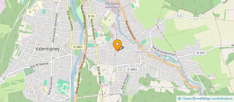 localisation de l'entreprise FMJN  SELONCOURT