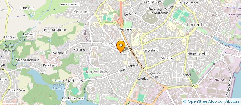 localisation de l'entreprise FMJP à LORIENT