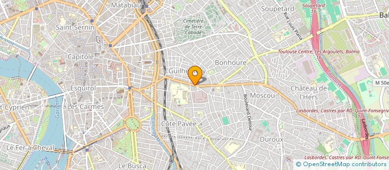 localisation de l'entreprise FMJS à TOULOUSE