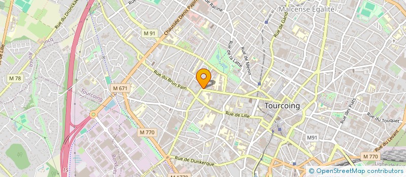 localisation de l'entreprise FMJV  TOURCOING