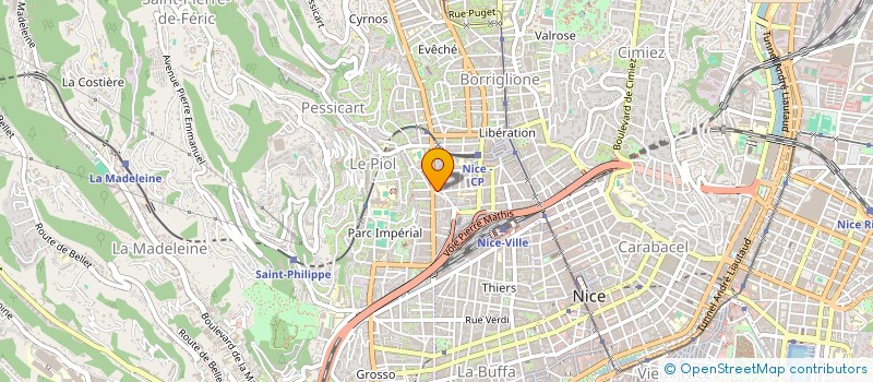 localisation de l'entreprise FMK à NICE