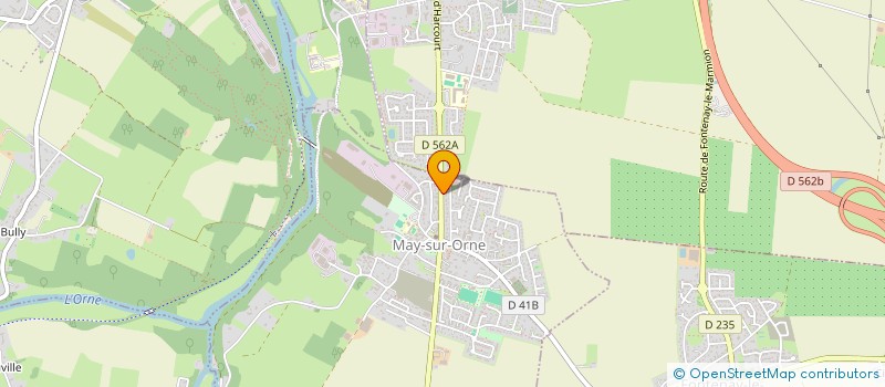 localisation de l'entreprise FMK SOLUTIONS  MAY-SUR-ORNE