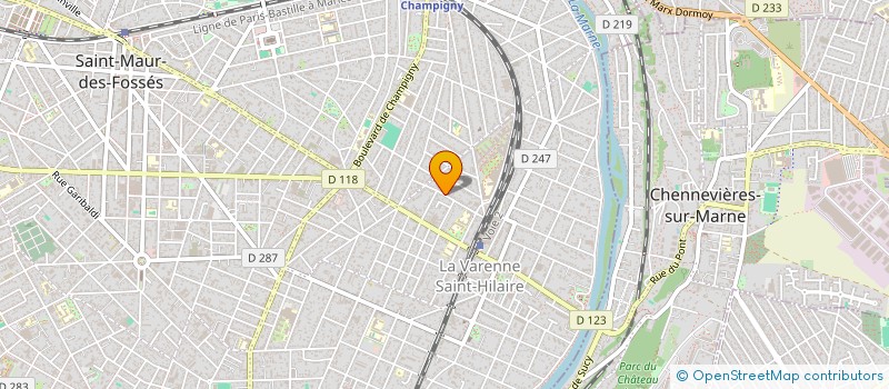 localisation de l'entreprise FML à SAINT-MAUR-DES-FOSSES