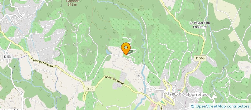 localisation de l'entreprise FML  FAYENCE