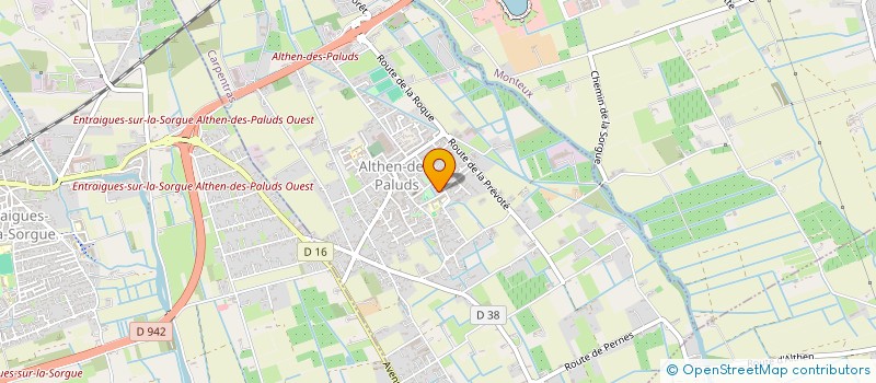 localisation de l'entreprise FML  ALTHEN-DES-PALUDS