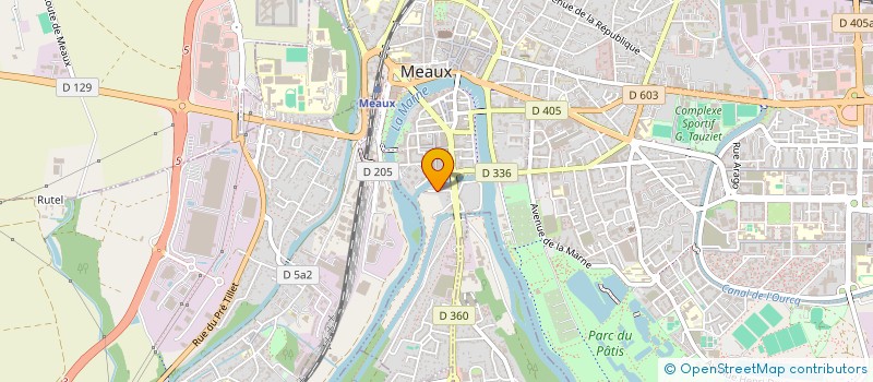 localisation de l'entreprise FML à MEAUX
