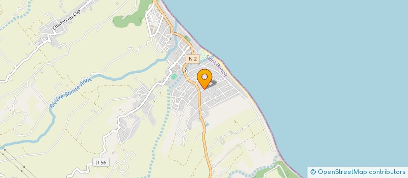 localisation de l'entreprise FML  SAINT-BENOIT