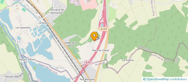 localisation de l'entreprise FML TRANSPORTS à SOUPPES-SUR-LOING
