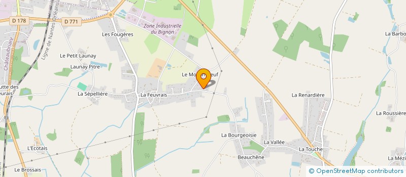 localisation de l'entreprise FMLA DIAG  ERBRAY