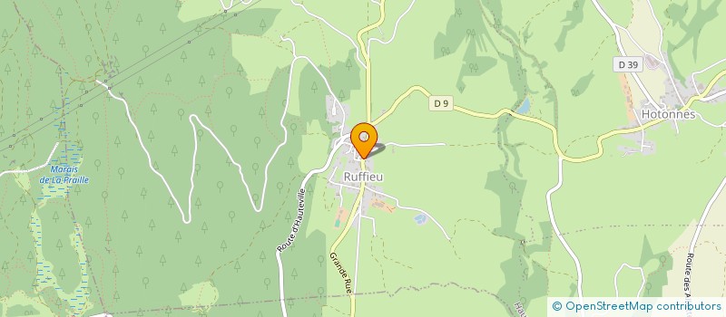 localisation de l'entreprise FMLA SCI  RUFFIEU