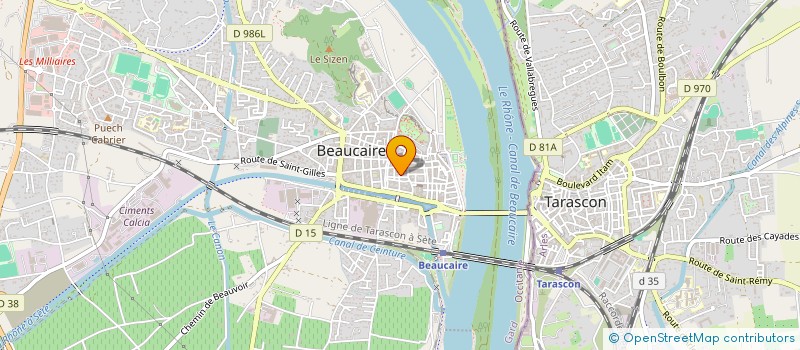 localisation de l'entreprise FMLB  BEAUCAIRE