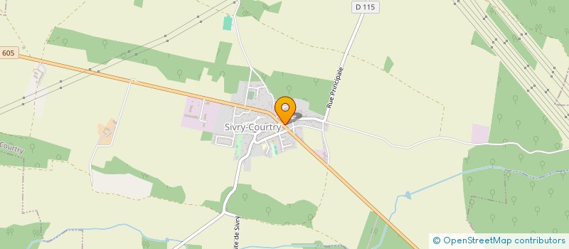 localisation de l'entreprise FMLD  SIVRY-COURTRY